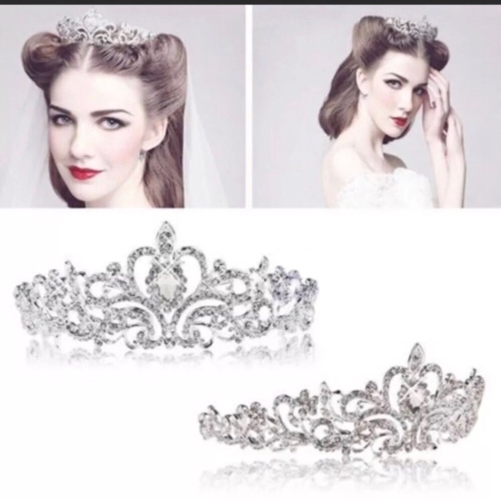 SALE!!! New Allure Bridal crown - Picture 5 of 8